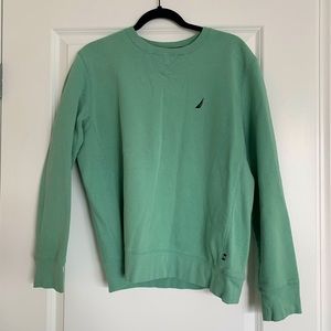 Nautica green-teal size medium sweatshirt